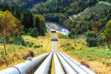 Pipes for a pumped-storage power plant
