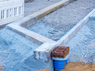 Wegebau Baustelle