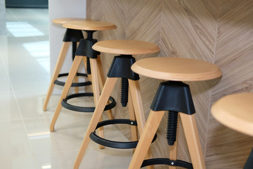 stool chair in cafe coffee shop cafeteira restaurant food center interior