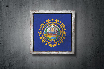 Old New Hampshire State flag