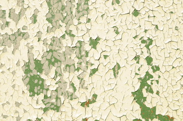 ペイントのひび割れ　剥がれ