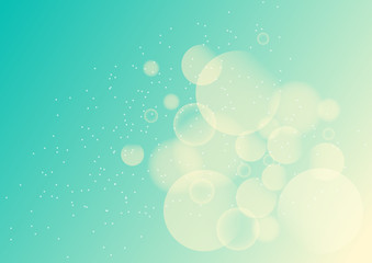 Pastel color abstract background with bokeh.