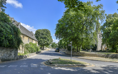 england, gloucestershire, village, uk, cotswolds, old, lower slaughter, stone, building, architecture, rural, europe, cotswold, cottage, house, travel, countryside, idyllic, landmark, peaceful, countr