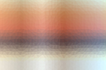 Illustration of orange polygonal modern multicolor background.