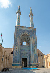 Jameh Mosque has the tallest portal of all mosques in Iran
