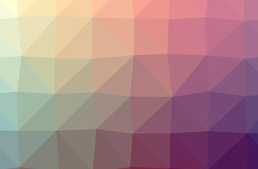 Illustration of red abstract low poly nice multicolor background.
