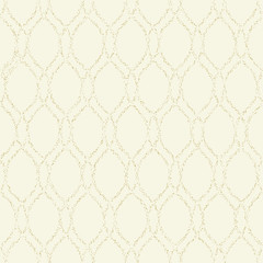 Seamless vector goldden dotted ornament. Modern background. Geometric modern pattern