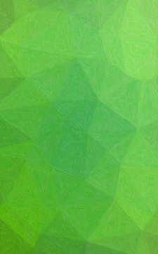 Illustration of Vertical green Realistic Impasto   background.