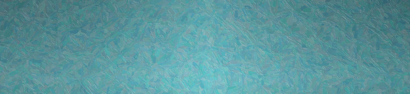 Abstract illustration of wintergreen Impasto with small brush strokes banner background, digitally generated.