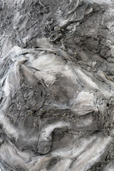 gray stone meteorite as a background or texture © Oleg1824f