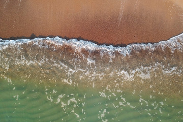 Aerial view of Black Sea, Romania