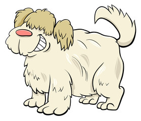 shaggy sheep dog cartoon character