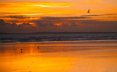 Sunset at Brackesham Bay ,West Sussex ,England