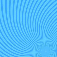 Light blue abstract spiral abstract pattern background - vector graphic design