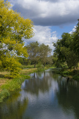Fototapeta na wymiar River Loddon,Hampshire, England