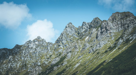 Berggipfel in den Hohen Tauern, Meereg, Salzburg