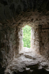 Details of ancient European architecture