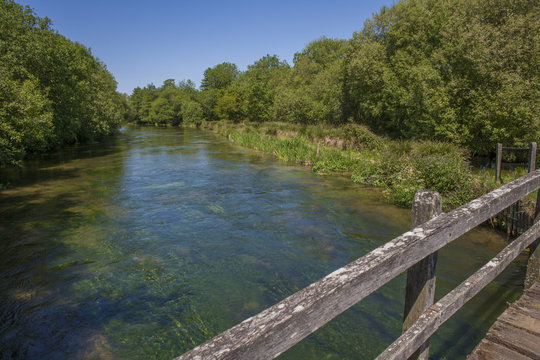 River Itchen,Hampshire England