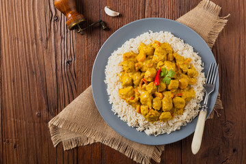 Chicken Curry Sauce.