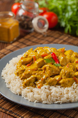 Chicken Curry Sauce.