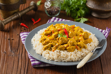 Chicken Curry Sauce.