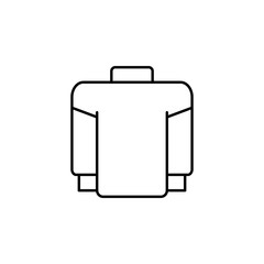 pullover icon. Element of clothes icon for mobile concept and web apps. Thin line pullover icon can be used for web and mobile