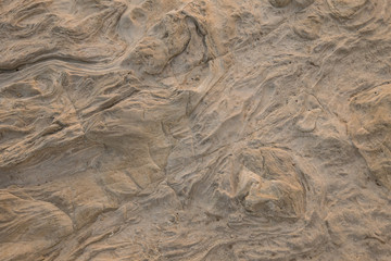 rock textures, Sarakiniko at dusk