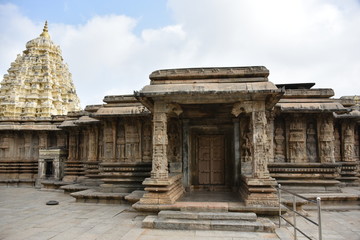 Fototapeta na wymiar Vaidyeshvara temple, Talakad, Karnataka India