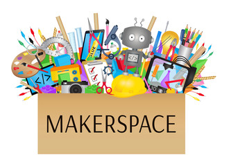 Makerspace- STEAM Education - obrazy, fototapety, plakaty