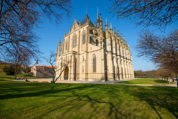 Obraz premium Saint Barbora catherdral in Kutna Hora, Czech republic