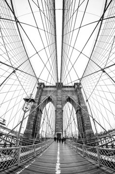Fototapeta brooklyn bridge in new york
