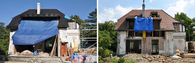 Baustelle Haus