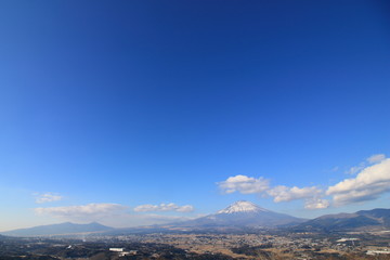 Fototapeta na wymiar 富士山_冠雪