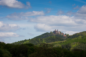 Fototapeta na wymiar Burg Hanstein