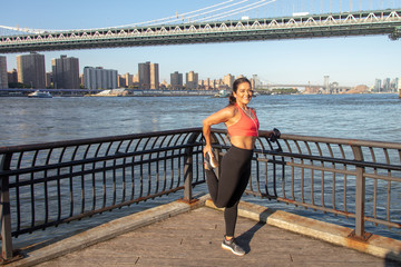 Yoga Women Outside in NYC