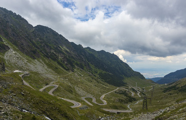 Transfogaraska route in Romania