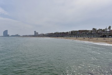 Obraz premium barcelona バルセロネータの風景