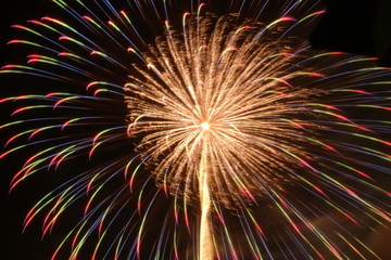 打ち上げ花火　アップ