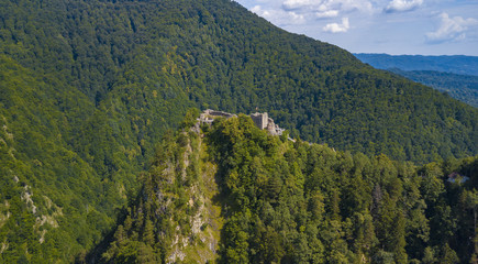 Poenari citadel Dracula's castle