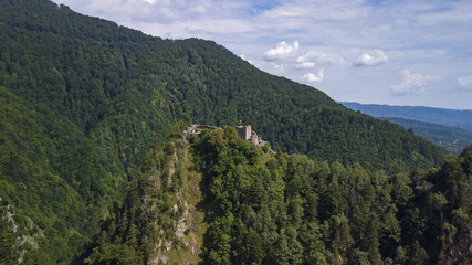 Poenari citadel Dracula's castle
