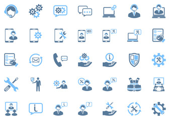 Technical Support Icon Set 1