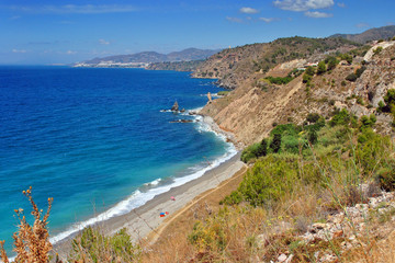 Playa de las Alberquillas Andalusia Costa del Sol Spain