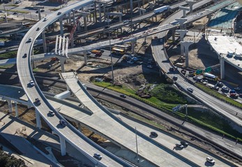 Fototapeta premium Autobahn in Dallas