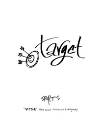 스포츠 포스터 / 손으로 그린 스포츠 그림