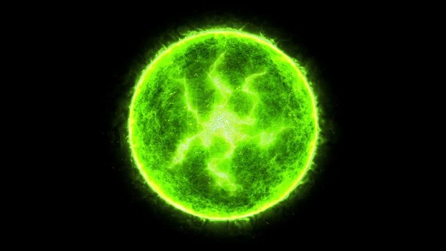 Animation of the abstract energy sphere