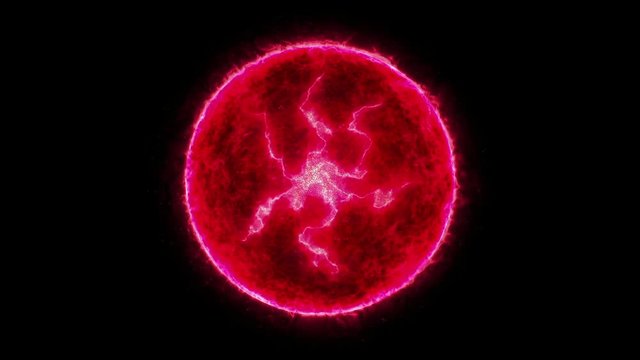 Animation of the abstract energy sphere