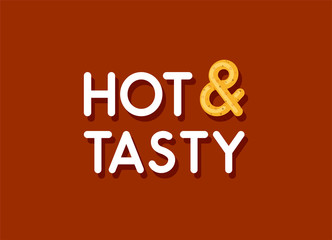 Hot & Tasty - symbol with 
