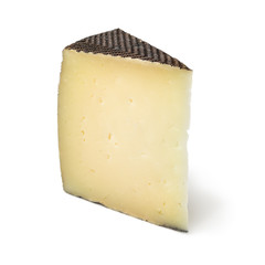 Wedge of Spanish Manchego cheese © Picture Partners