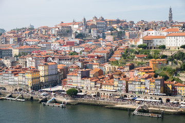 Fototapeta na wymiar Banks of the river Douro Invicta Porto