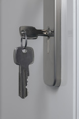 Schlüssel, Türschloß, Haustür, Wohnungstür